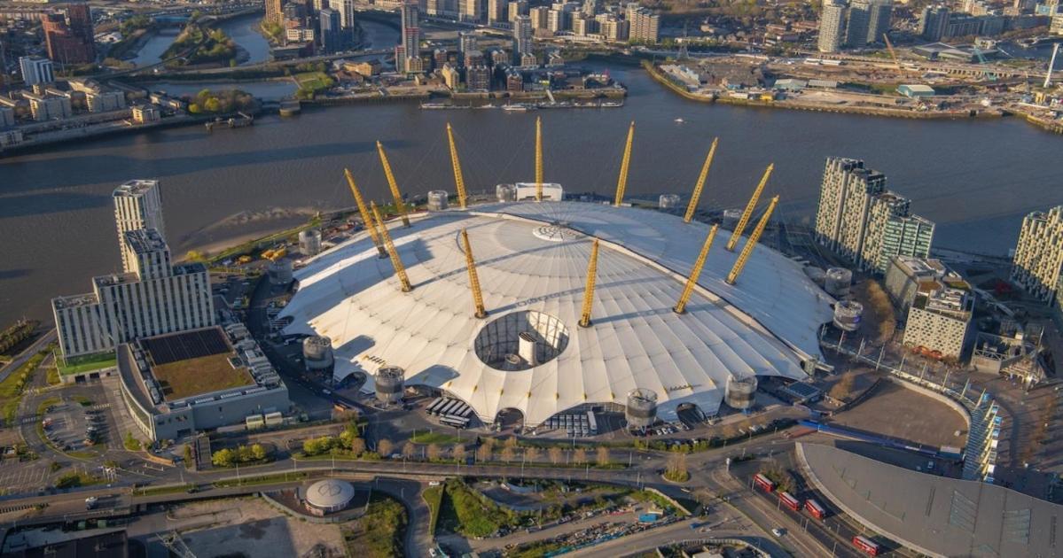 Canary Wharf O2 Arena Excel London Exterior foto